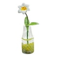 thumbnail image 2 of guohui Doll House Mini Flower Model Miniature Flower with Glass Vase for 1:6 1:12 Scale White lily, 2 of 9