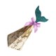 thumbnail image 2 of Ounissouiy 20 bolsas de cajas de embalaje de sirena-recubrimiento de polvo brillante de doble cara sin derramar decoraciones de de postre de Herramientas y accesorios para hornear sirena dorada, 2 of 6