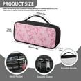 thumbnail image 7 of COEQINE Breast Cancer Ribbon Stethoscope Storage Bag for Women Nursing Stethoscope Bag Men Stethoscope Pouch Bag Portable Stethoscope Case Compatible for Hospital Use, 7 of 7