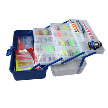 1 x Fishing tackle box-As Shown