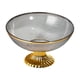 thumbnail image 2 of Cuenco Decorativo con Pedestal Sunnimix Transparente, 2 of 5