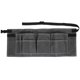 thumbnail image 1 of Bolsa de herramientas ajustable para jardín, cinturón de herramientas para carpintería con múltiples bolsillos para jardín y exteriores, color gris, 1 of 8