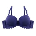thumbnail image 2 of Abomasnow Women's Seamless Wireless Push Up Bralettes with Lift and Support No Underwire Full Coverage Everyday Bra Comfort Lightly Lined T Shirt Bras, 2 of 3