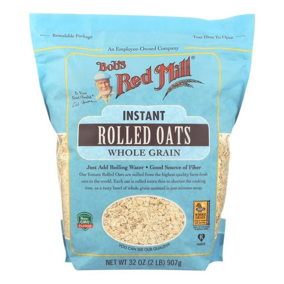 Bob's Red Mill Rolled Oats Instant 32 oz Pack of 1