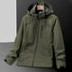 thumbnail image 1 of Chaqueta de pareja transpirable impermeable a prueba de viento de una sola capa para deportes al aire libre para hombres de ropa de asalto, 1 of 6