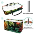 thumbnail image 4 of Tropical Plants Large Capacity Reusable Foldable Beach Bag | Oxford Cloth Beach Bag, Laundry Organizer, and Decorative Box, 4 of 7