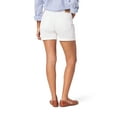 thumbnail image 4 of Levi Strauss Signature Women 5" Mid Rise Cuffed Short, Sizes 0-16, 4 of 6