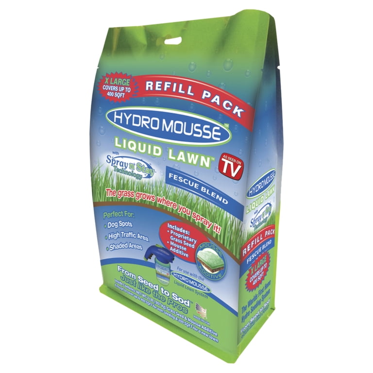 Eagle Eye Marketing, Hydro Mousse Liquid Lawn Spray, Fescue Grass