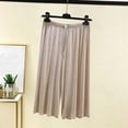 thumbnail image 2 of Tnhcen Women's Elastic Waist Drawstring 7/8 Length Pajama Pants Casual Modal Cotton Polyester Blend Plus Size Sleepwear Home Wear Comfort Lounge Pants M - 5XL, 2 of 5
