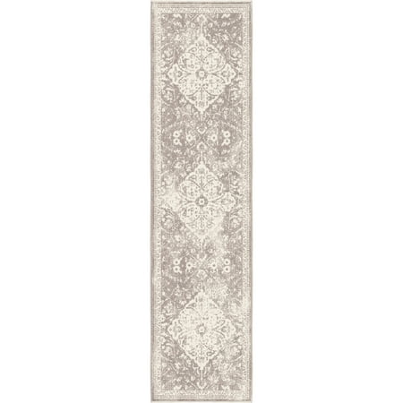 My Texas House Belmont 1'11" X 7'6" Runner Gray Indoor/Outdoor Rug