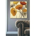 thumbnail image 3 of Epic Graffiti 'Pumpkin Poppies III' by Shirley Novak, Canvas Wall Art, 37"x37", 3 of 3