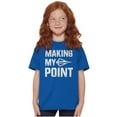 thumbnail image 3 of Making My Point Bow Hunting Season Crewneck T Shirts Boy Girl Teen Brisco Brands M, 3 of 6