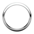 thumbnail image 2 of 10k White Gold 5mm Half Round Band Ring - 4.8 Grams - Size 10, 2 of 2