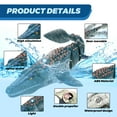 thumbnail image 5 of Adofi Remote Control Mosasaurus Dinosaur Toys for Kids, RC Boat Diving Dinosaurs Toys, 5 of 6