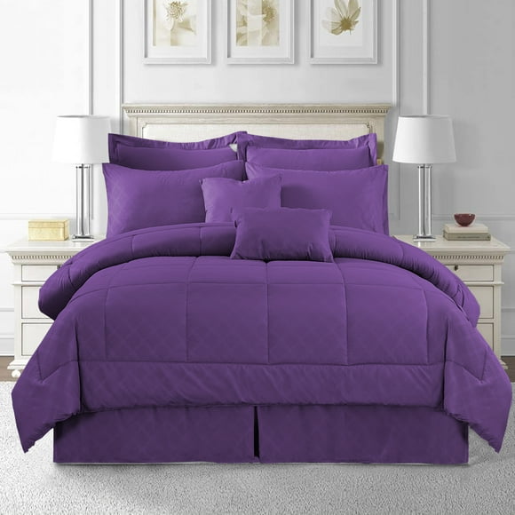 King Size Comforters Purple