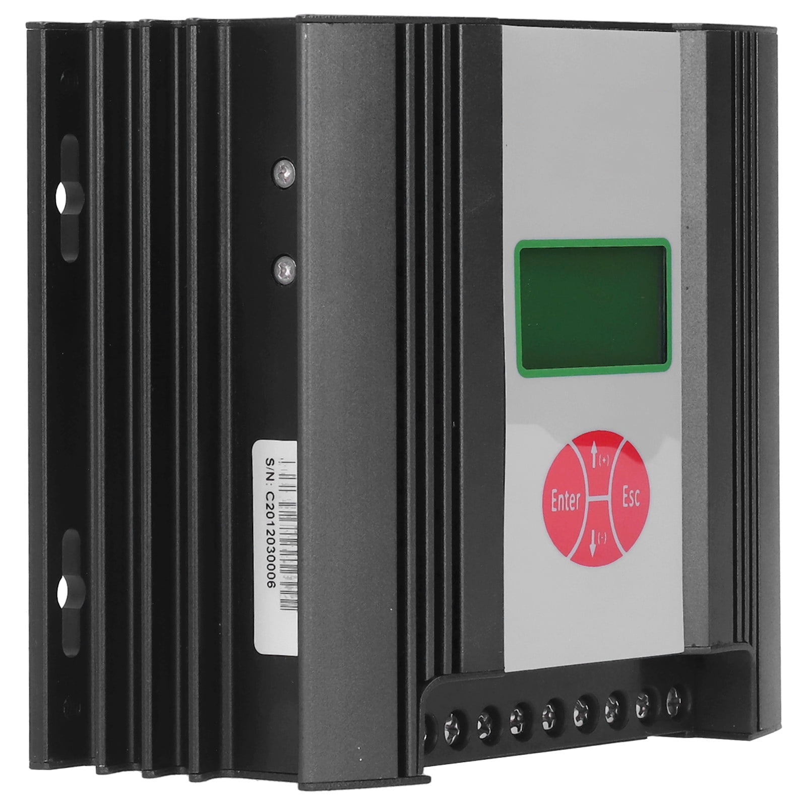 Controlador hbrido de energa elica y solar VOBOR con pantalla LCD 300W/150W DC 12V Controlador de energa elica