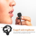thumbnail image 4 of 1Pcs Lapel Mic for Interviewers with 3.5mm Recording and High Sensitivity Function Miniature Design, 4 of 8