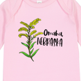 thumbnail image 4 of Inktastic Omaha, Nebraska Goldenrod Flower Boys or Girls Long Sleeve Baby Bodysuit, 4 of 5
