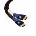 thumbnail image 3 of HDMI Cable,KAYO High Speed HDMI Cable (w/Signal Booster) CL3 Rated Cord HDMI2.0b Supports Full 4K@60Hz, UHD, 3D, 2160p, Ethernet, ARC,(Latest Version) HDCP 2.2 Compliant-(100FT + Signal Booster), 3 of 7