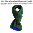 thumbnail image 2 of Bufanda para niños pequeños, bufandas cálidas tejidas para invierno para niños y niñas, calentador de cuello, 2 of 5