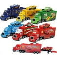 thumbnail image 2 of Racing Car Story Uncle McQueen 95 Container Truck Alloy Car Toy-SinKeeU, 2 of 4