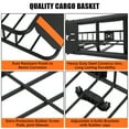 thumbnail image 6 of Kojooin Universal Roof Rack Cargo Basket – 200 lbs Capacity, Waterproof Cargo Bag, Outdoor Combination Lock for SUV, Truck, 6 of 7