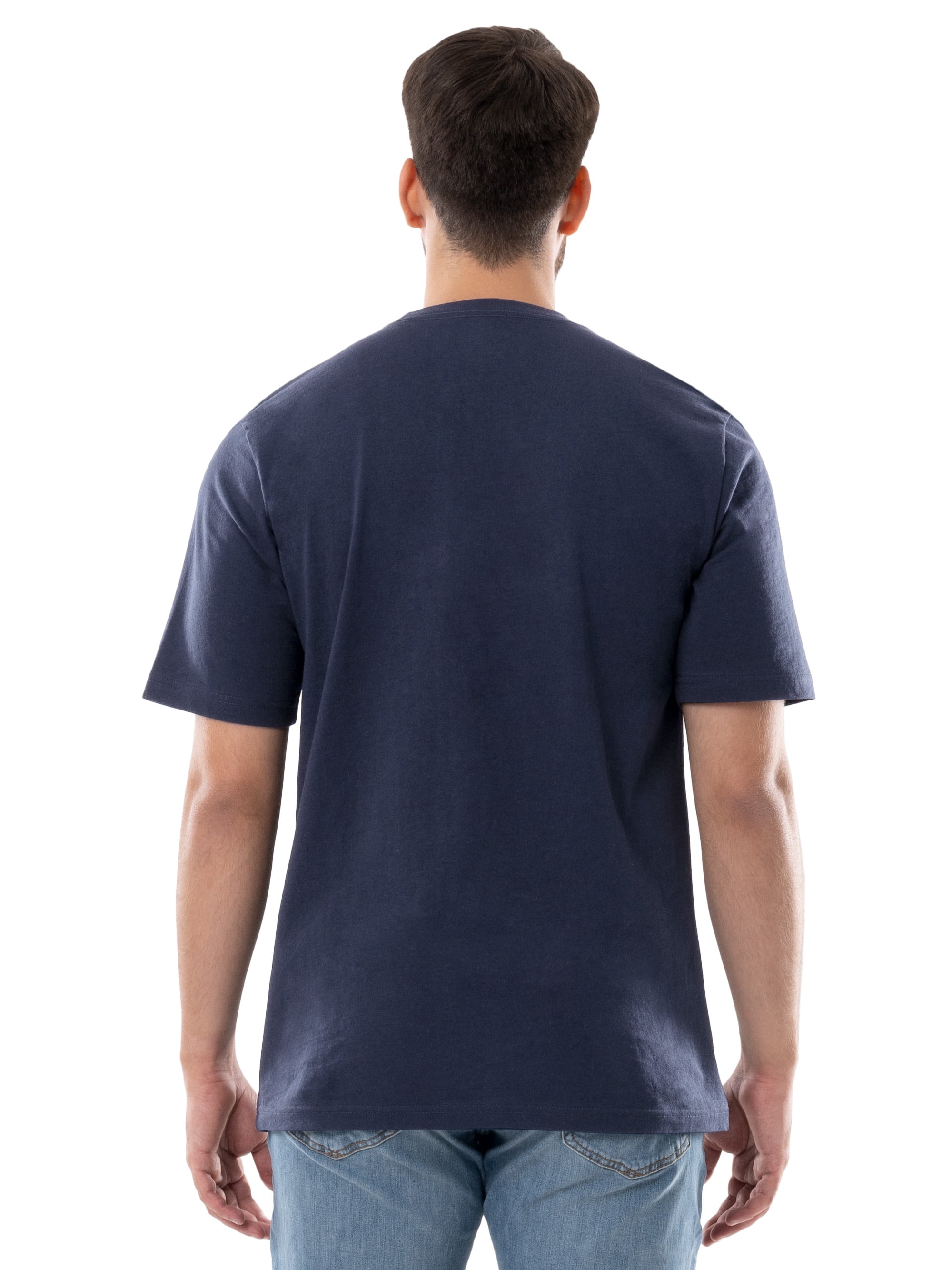Brahma Men's Short Sleeve Workwear T-Shirt, Size S-4XLT (Men's, Big Men's, and Tall)