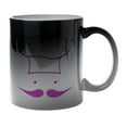 thumbnail image 1 of KuzmarK Black Heat Morph Color Changing Coffee Cup Mug 11 Ounce - Chef Glitter, 1 of 2