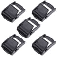 thumbnail image 3 of 5Pcs Webbing Strap Lock Buckle Useful Replacement Buckle Zinc Alloy Buckle, 3 of 8