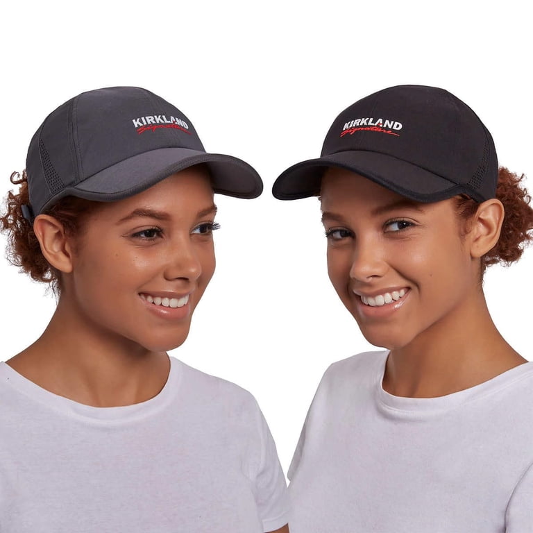 Kirkland Signature Unisex Logo Hat, 2-Pack (Adjustable fit 