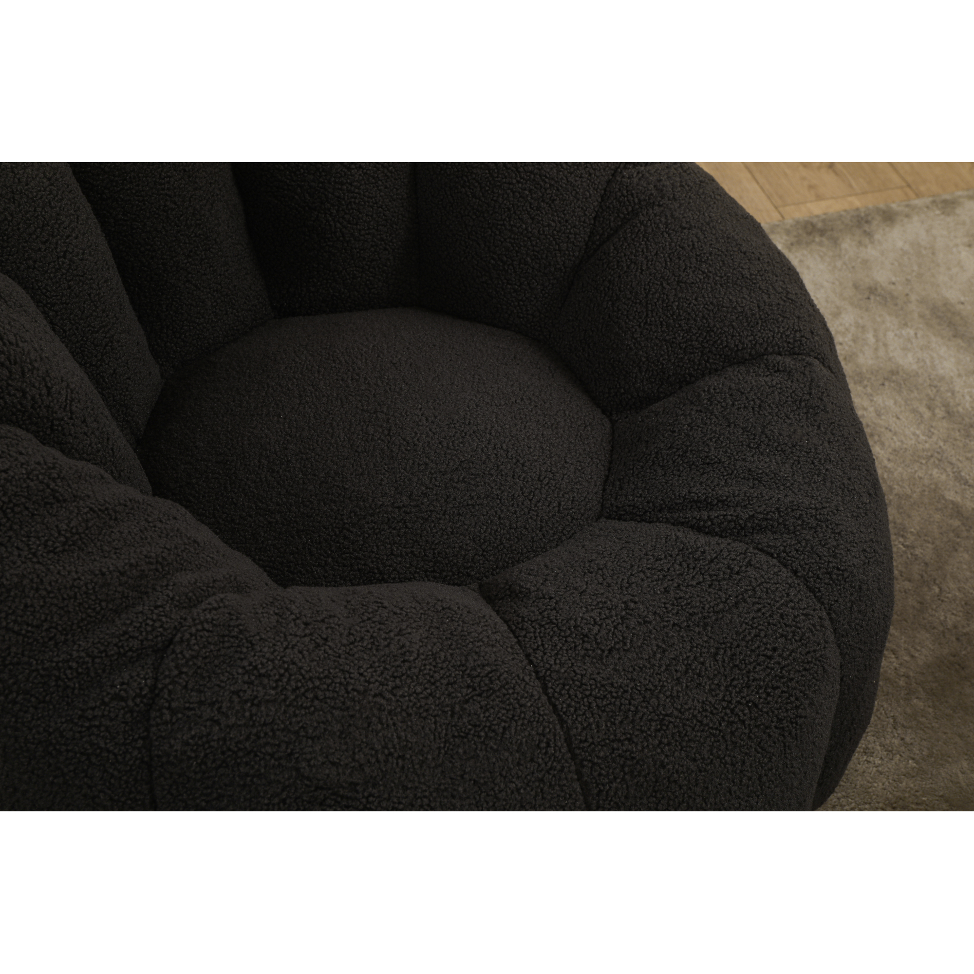 Jopath Bean Bag Chair, Bean Bag Sofa Chair Lazy Sofa Comfy Chairs With Armrests Stuffed High-Density Foam For Adults In Living Room,Bedroom Reading