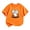 ##0-Orange415, variant on Tiijoy Halloween Toddler Girls T-Shirt Cute Graphic Short Sleeve T Shirt Tee, Black, Sizes 3-4