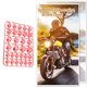 thumbnail image 4 of 30 unids/set tapa de tornillo de motocicleta tapas de perno de tuerca de motor decoración (negro) Hugtrwg Para estrenar, 4 of 9