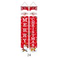 thumbnail image 2 of Navidad Colgante Banners Porche Signos de porche Vertical Cumpleaños Exterior Decoración Inicio Ventana Adornos Afuera Puerta 16624 2 Piezas Vogacara HA010123-03B, 2 of 6
