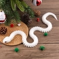thumbnail image 5 of 23.6" 3D Printed Animal Snake Toy, Articulated Flexible Simulate Snake Glow in The Dark Fidget Toys(White), 5 of 6
