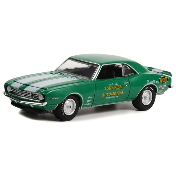 1969 Chevy Camaro Z/28 (Lot #1309.1), Green - Greenlight 37260D/48 - 1/64 Scale Diecast Car