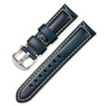 thumbnail image 2 of Oil wax leather strap men's retro watch band 20/22/24/26m, 2 of 16