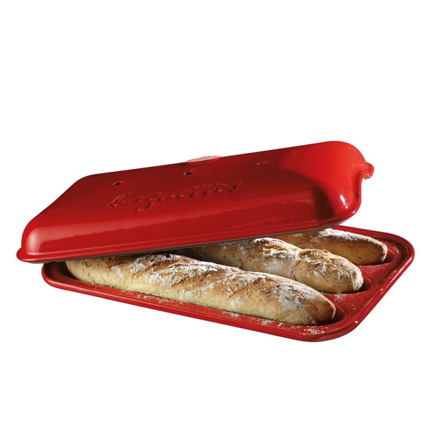 Baguette Baker Emile Henry Burgundy Emile Henry NA