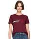 thumbnail image 1 of Camiseta Tommy Hilfiger con bandera bordada de corte regular para mujer, 1 of 1