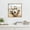 Natural, variant on Kate and Laurel Sylvie Funny Animal Polar Bear Selfie Framed Canvas Wall Art by The Creative Bunch Studio, 22x22 Black, Funny Cute Animal Art for Wall