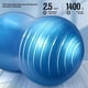 thumbnail image 4 of Pelota de Yoga Inflable de PVC Grueso con Forma de Cacahuete para Mujeres, Fitness, Belleza, Entrenamiento, Recuperación Posparto, Equipo de Ejercicio., 4 of 5