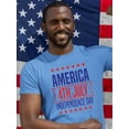 thumbnail image 2 of America 4Th July T-Shirt Men -Image by Shutterstock, Male Medium, 2 of 4