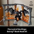 thumbnail image 3 of LEGO Icons The Lord of the Rings: Balrog Book Nook Bookshelf Decor Kit for Adults 18+ - DIY Craft Idea for Book Lovers - Home or Room Decor for Movie Fans - Collectible Gandalf Minifigure - 10367, 3 of 7