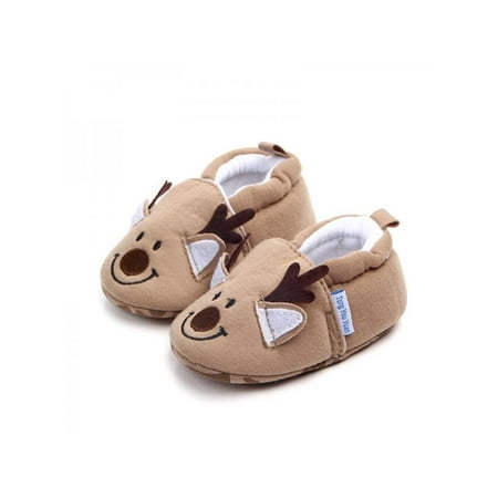 

Infant Toddler Girls Soft Sole Crib Shoes Newborn 0-18 Months