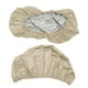 thumbnail image 3 of Fundas de cojín para comedor de RV, fundas de cojín impermeables de piel sintética para asiento de banco Crema Beige, 3 of 8
