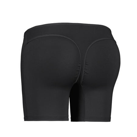 Waybe PerfectFit Boyshort Panty: Women s Underwear Black M