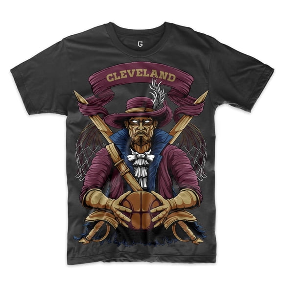 Cleveland Basketball Team Fearless Cavalier Men's T-Shirt