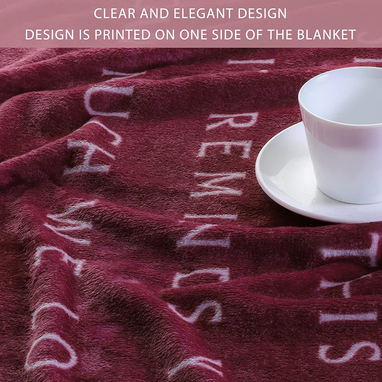 DAJU Mom Gifts Gifts for Mom Mom Birthday Gifts 40thth Birthday Gifts for Women for Mom Christmas Day Gifts for Mom Mom Birthday Gifts from Daughter Son Soft Throw Blanket(60*80inch)