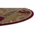 thumbnail image 5 of Impressions Transitional 5' Round Multi-Color Polypropylene Indoor Area Rug, 5 of 7