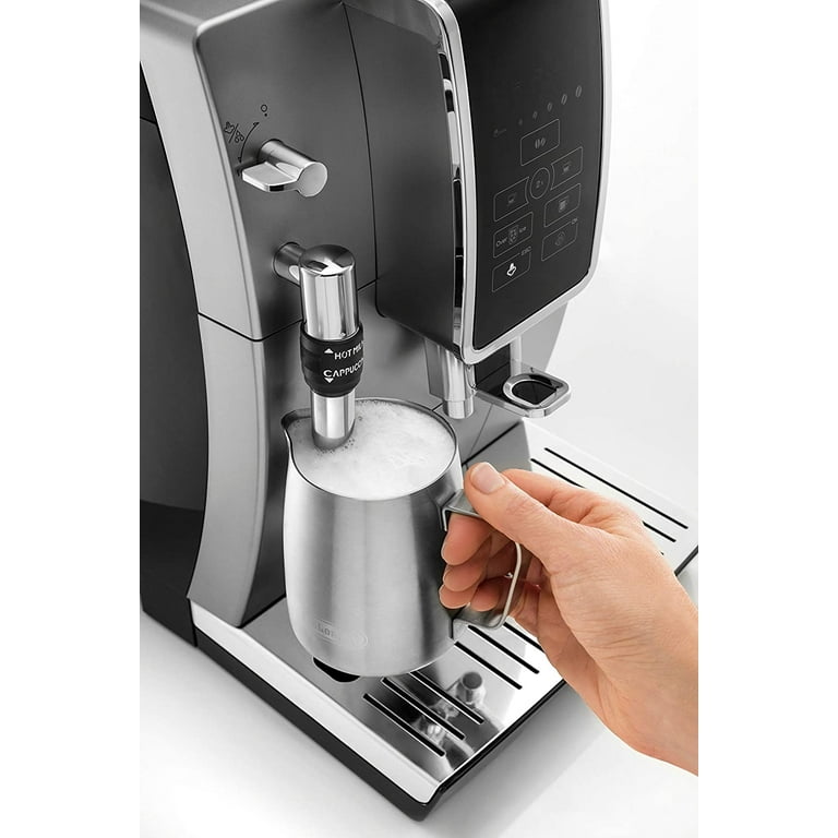 De'Longhi DINAMICA Espresso Machine with 15 bars of pressure and Milk  Frother Black/Stainless ECAM35020B - Best Buy